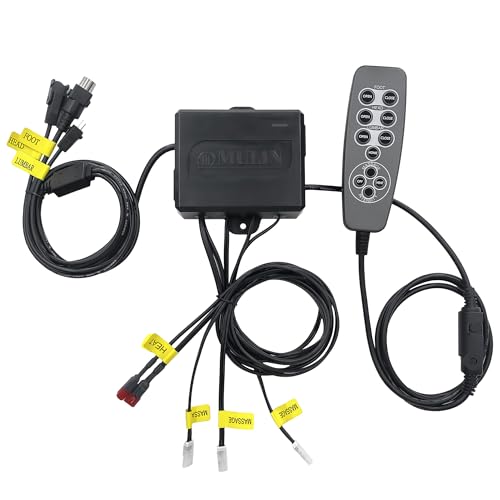 Télécommande pour fauteuil inclinable avec boîtier contrôle et port USB inclus