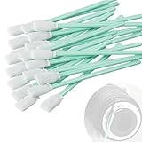 Varilla de polipropileno resistente: el uso de varilla de polipropileno, resistencia a la presión, la cabeza del hisopo de algodón no es fácil de caer, la operación puede ser una fuerza estable, grietas profundas (como la costura de las teclas del teclado) limpieza, no tiene que preocuparse por la rotura de la varilla o la caída de la cabeza del algodón por el impacto de la limpieza.