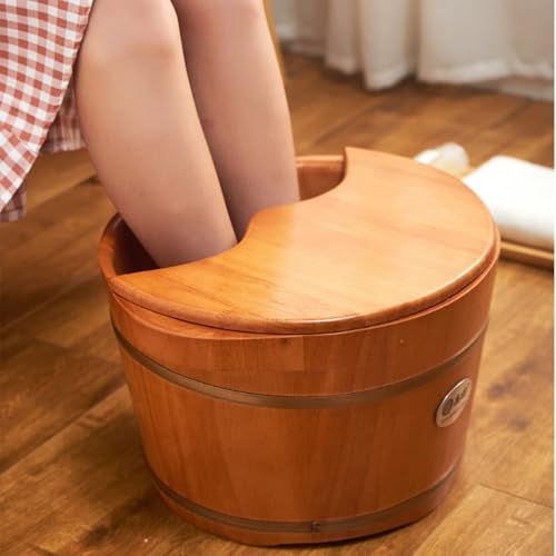 Bañera sólida para remojo de pies con diseño profundo 25 cm miniatura 2