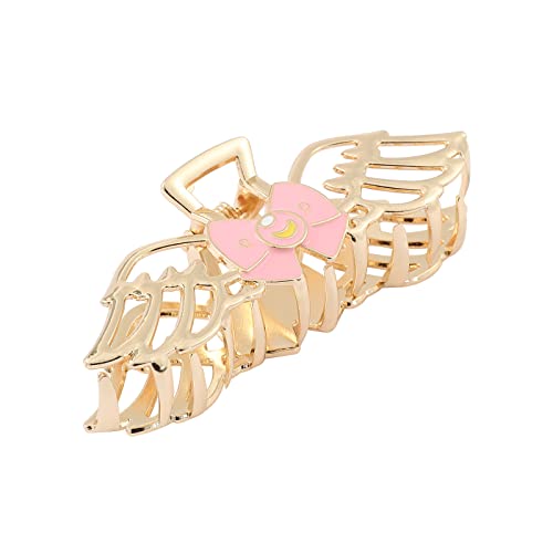 Sailormoon Hair Claw Clips - Cute Anime Tsukinousagi Designed Metal Hair Clips, Hair Barrettes Half Bun Hairpins Hair Styling Accessories Gift For Girl Women (D) (D) #TOP27