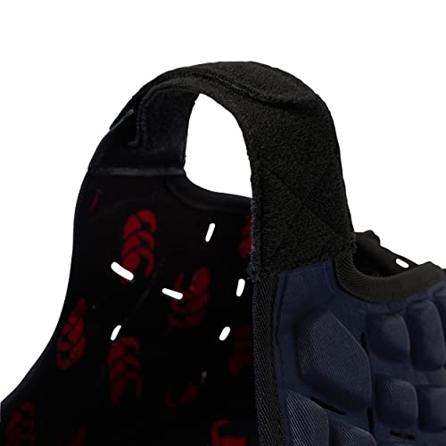 Canterbury CCC Rugby Raze Headguard, Scrum Cap, Full Coverage, Soft-Edged Chin Strap, Designed Holes Aid Ventilation, Foam Padding,Navy,XS - Image 4