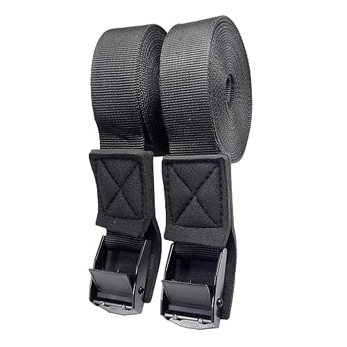 Toddmomy Adjustable Canoe Straps for Car Roof Rack Luggage Straps with for Kayak