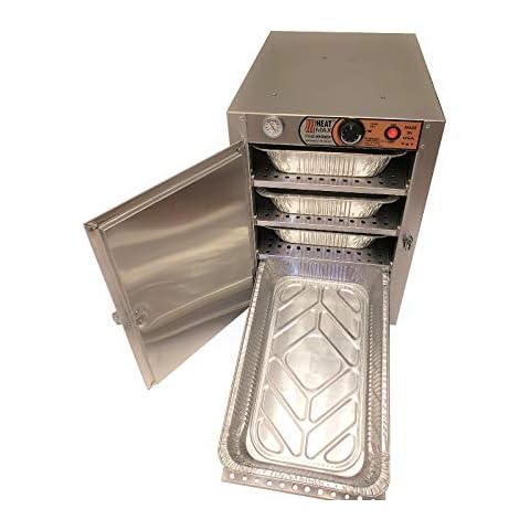 HeatMax 162224 Electric Party Catering Full Size 3.25" Tall Pans Hot Box Food Warmer, The Original and The Best, NSF/UL Certified Great for Schools and Churches - Made in USA with Service, Support Cover