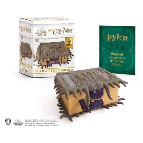 Harry Potter: The Monster Book of Monsters: It Roams and Chomps! (Rp Minis) Cover