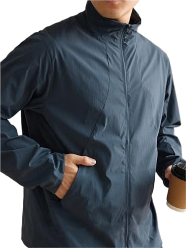Chaqueta ligera para hombre resistente al viento miniatura 1