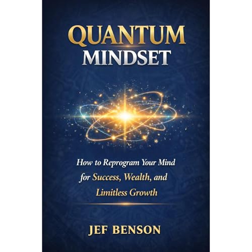 QUANTUM MINDSET Audiolibro Por Jef Benson arte de portada