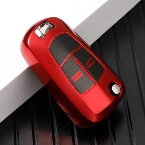 Bivvi Carcasa De Tpu Para Llave Inteligente De Coche, Para Vauhxall Para Opel Astra H Corsa D Insignia Vectra Zafira Signum, Decoración De Accesorios De Carcasa De Llave Roja