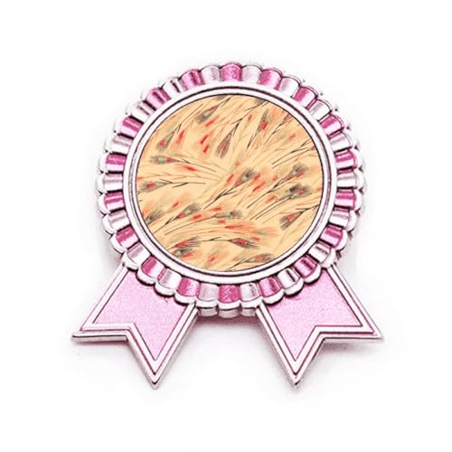 Broche graffiti japonais rose en métal pour personnaliser un vêtement uni