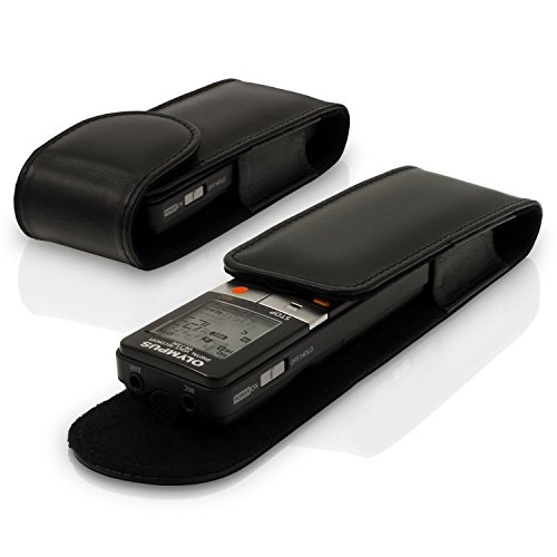 Igadgitz Nero Vera Pelle Custodia Case Cover per