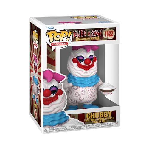 Funko Pop! Movies: KKOS - Chubby - Killer Klowns from Outer Space - Figura de Vinilo Coleccionable - Idea de Regalo- Mercancia Oficial - Juguetes para Niños y Adultos - Movies Fans