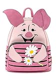 Loungefly Disney Winnie the Pooh Piglet Cosplay Womens Double Strap Shoulder Bag Purse
