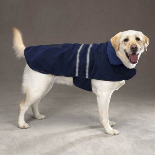 Casual Canine Fleece-Lined Reflective Dog Jacket for Safety
