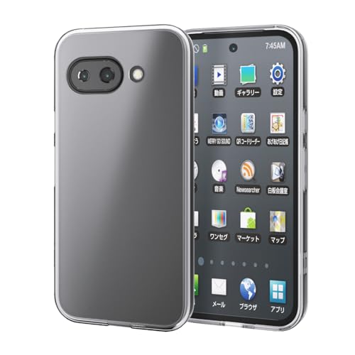 �G���R�� Google Pixel 9a �P�[�X �J�o�[ ������ �ϏՌ� �Ռ��z�� �n�C�u���b�h TPU �X�g���b�v�z�[���t�� �w�䂪�t���ɂ��� �G�A�[�N�b�V���� �J�����ی� ���C�����X�[�d�Ή� �V���L�[�N���A PM-P251HVCKMCR