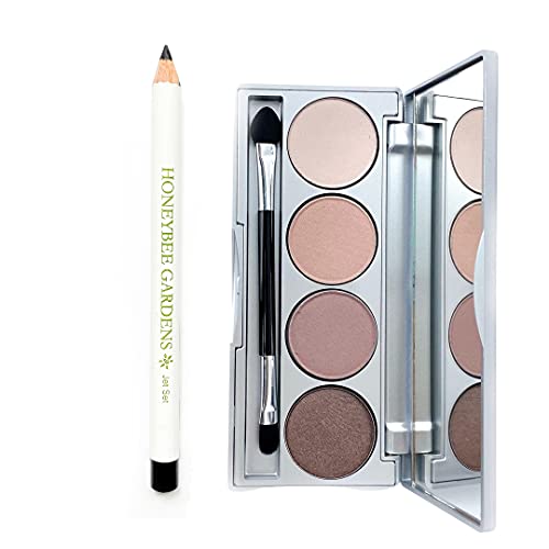 Honeybee Gardens Skinny Dip Eye Shadow Palette And Jet Set Eye Liner Bundle #TOP30