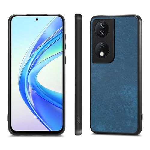 Rfvzubemok Compatible with Huawei nova 10 Pro Case,Compatible with Huawei nova 10 Pro (PU+TPU) Lens Protection Phone Cover Blue