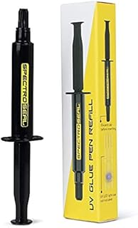 SPECTROSEAL UV Glue Kit Refill - Plastic Glue Refills for LED Liquid Plastic Welding Kit | Super Glue for Liquid Plastic Welder Kit | No-Mess UV Resin Light Glue | Clear Glue for UV Light Glue Stick