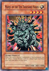 Yu-Gi-Oh! - Manju of The Ten Thousand Hands (DR2-EN089) - Dark Revelations 2 - Unlimited Edition