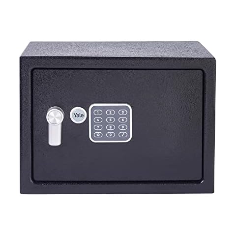 Yale Medium Alarmed Value Safe with Keypad Cover