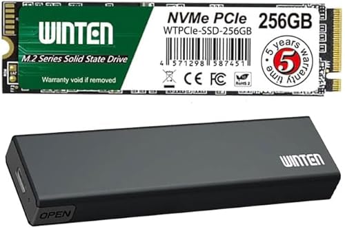 WINTEN SSD NVMe M.2 256GB OtP[XZbg PCIe Gen3x4 M.2 2280 3D NANDtbV Жʎ M Key {pbP[W  ۏ؏t G[@\ ȓd Ռɋ m2 ^SS