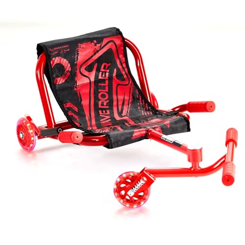 Happybuy Ride on Scooter with a Load Capacity of 198 lbs. Swing Side-to-Side for an Exciting Ride. Powered by Zig-Zag Motion. Drifting Toy for Ages 10+ and Rides on Any Hard Surface Indoors & Outdoors