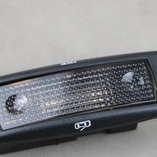 Luz de lectura trasera negra para Skoda Fabia y Superb 6