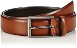 Strellson Premium Herren Belt Grtel, Braun (Cognac 55), 100 cm