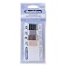 Beadalon Silk Thread, Black/White/Grey/Beige/Brown