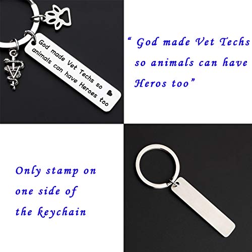 CENWA Veterinarian Gift Vet Tech Appreciation Gift God Made Vet Techs So Animals Can Have Heroes Too3
