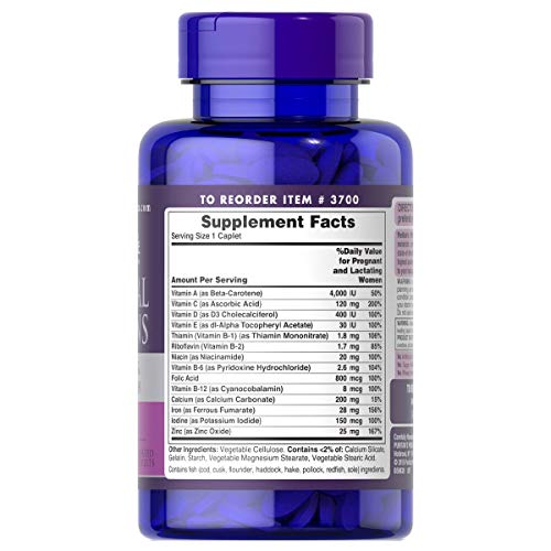 Prenatal Multivitamina C/DHA (60 SGELS) Puritans Pride