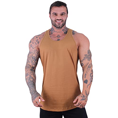 Kit 3 Regatas Longline Masculina Cavada MXD Conceito Treino Academia Musculação Sem Estampas Lisa (G