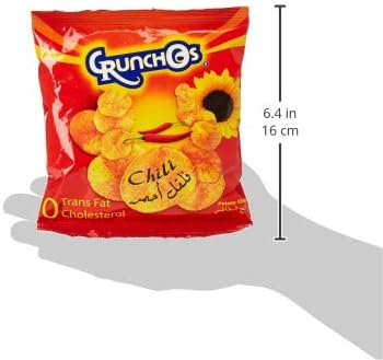 Crunchos Chips Np 25x13 Gm Chilli