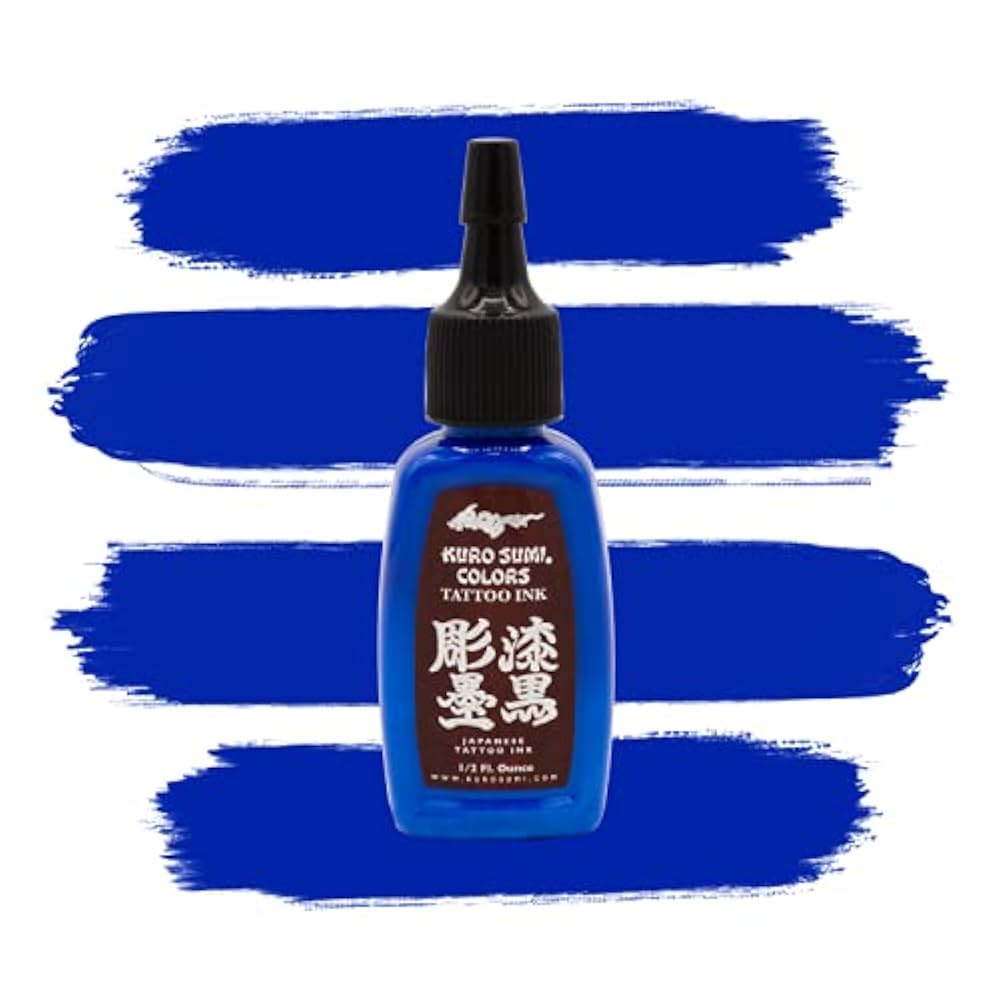 KURO SUMI 刺青 タトゥー インク Chen Jie Watercolor Set — Kuro Sumi Tattoo Ink — 6 1.5oz