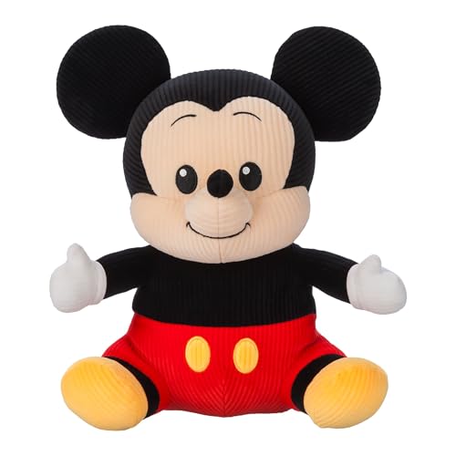 Disney Store Official, Mickey Mouse, peluche, 31 cm / 12', brinquedo de rato, coleção Blissful Buddies, para recém-nascidos, adequado para todas as idades