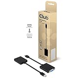 Adaptateur mini-Display port CLUB3D St.> VGA Bu. (Active) [bk]