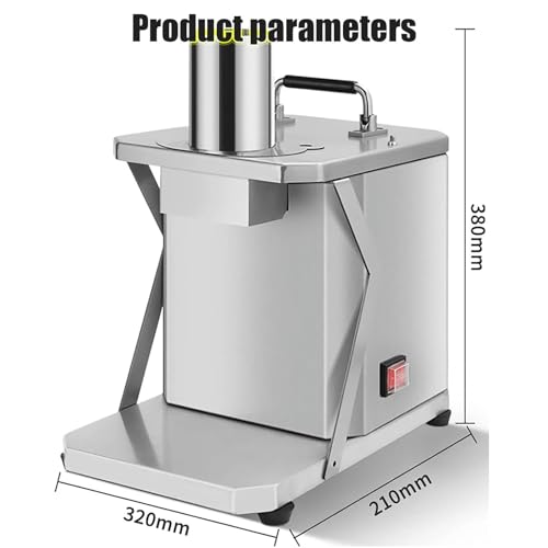 Cortadora eléctrica ajustable para verduras 200W miniatura 4