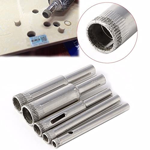 Set de 5 brocas de sierra para agujeros de diamante 5-12mm miniatura 4