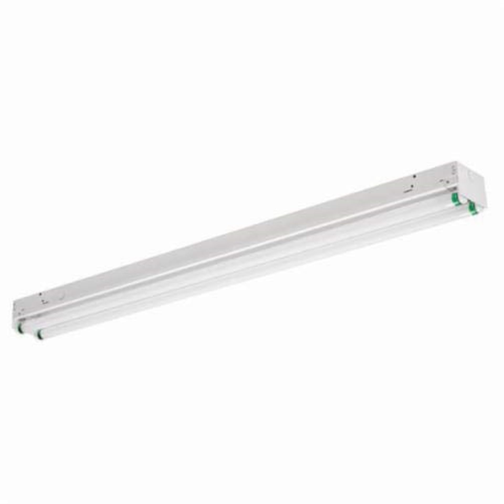 Day-Brite T232-UNV-1/2-EB Standard Strip Light, 2 T8 Fluorescent Lamp, 61 W Fixture, 120 to 277 VAC