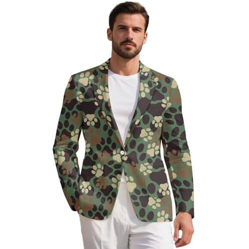 Mens Sports Coat Long Sleeve Slim Fit One Button Lightweight Sports Jacket Summer Breathable Outfit3