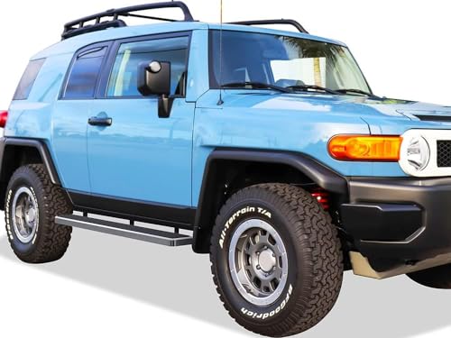 Estribos de acero inoxidable 6 pulg APS para Toyota FJ Cruiser miniatura 6