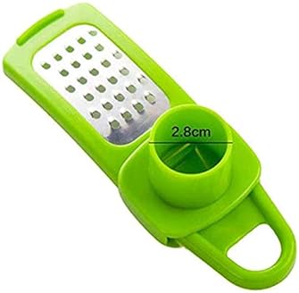 Garlic Slicer ，LtrottedJ Multifunction Stainless Steel Pressing Garlic Slicer ，Cutter Shredder Kitchen To