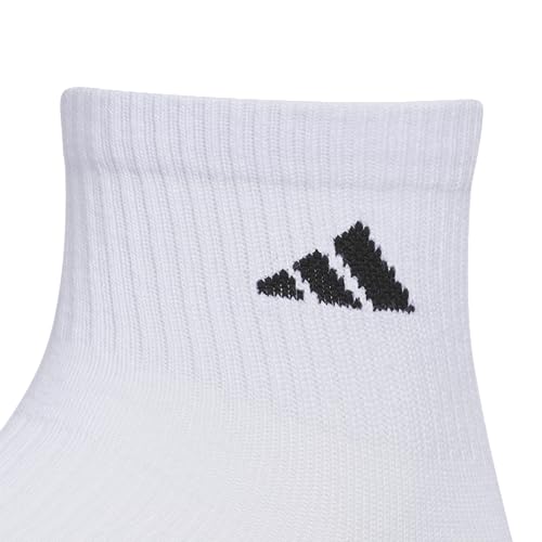 adidas Men's Superlite Quarter Socks 6-Pack, Durable, Lightweight, Athletic Breathable with Compression Arch Support3