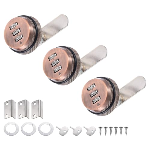 PATIKIL 38 mm Rrl[VJbN 3 t@CLrlbgbN gݍ킹pX[hR[ht LrlbgbN V_[t N[ 5-12 mm̈o[{bNXt@COLrlbgp bh