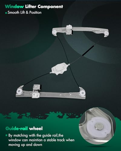 Image of SCITOO Power Window Regulator Without Motor For Ford For Fusion
