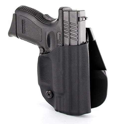 OWB Paddle Holster - Matte Black (Right-Hand, Kahr PM9 with TLR6)