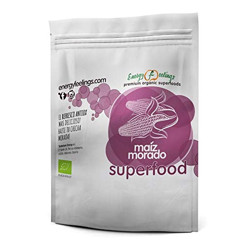 Maiz Morado Eco en polvo - 200 g | Antioxidante | Combate el colesterol | Mejora la circulación
