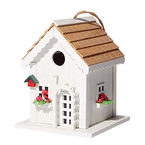 KQKLQQ French Elysee Bird House Courtyard B & B Outdoor Indoor Decoration Bird Nest Decoration Garden Landscape