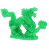 Statues et figurines de dragon doré - ornement artisanal animalier vif et réaliste, traitement de surface fin, sensation de texture merveilleuse, figurines de statues de dragon