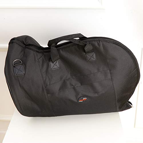 MILISTEN Bolsa portátil para trompa francesa mais algodão impermeável bolsa de ombro único para inst