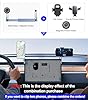 DICMKY Dual Head Tesla Phone Mount Model Y/3 2026 2025 2024 2023 2022 2021, [Magnetic/Clip] Car Accessories for Tesla Screen Phone Holder Stand, (Fit for Tesla Model Y(Juniper)/3(Highland))