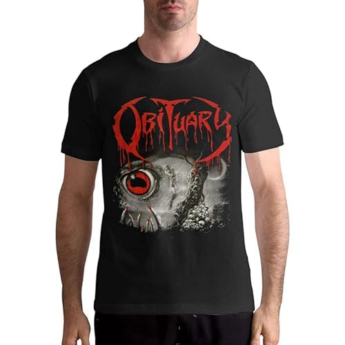 Bild: Obituary Band Graphic Men Ultra Cotton Adult Fashion T-Shirt Black Size L f�r 16,16 EUR (-8%) statt 57,99 EUR bei amazon.de